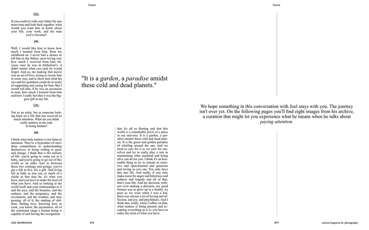 frayme issue 002 – cultural magazine for photography